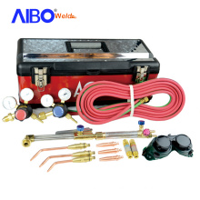 Heavy Duty Oxy Fuel Welding and Cutting Outfit being compatible with american type welding tools